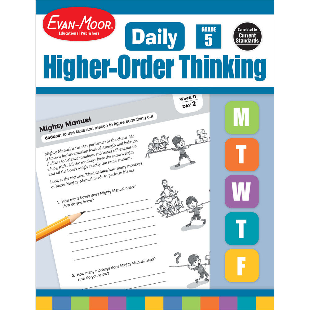 Daily Higher-Order Thinking, Teacher Resource Workbook (Grade 5)