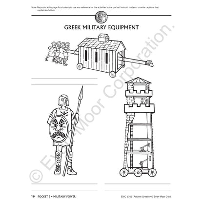 History Pockets: Ancient Greece Workbook Grades 4-6