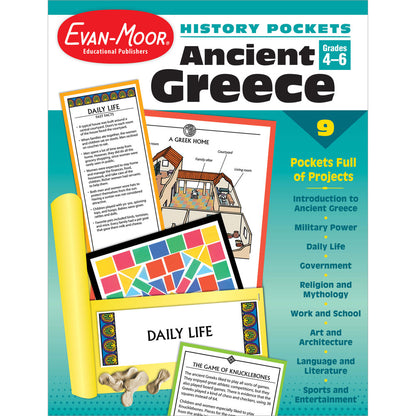 History Pockets: Ancient Greece Workbook Grades 4-6