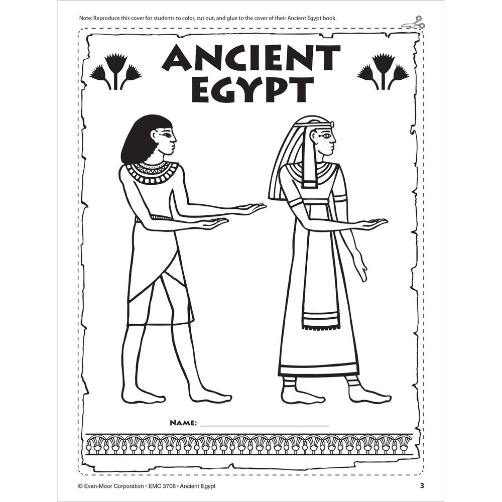 History Pockets: Ancient Egypt, Teacher Resource Workbook Grade 4-6
