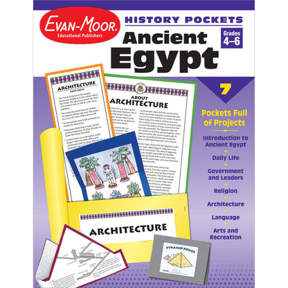 History Pockets: Ancient Egypt, Teacher Resource Workbook Grade 4-6