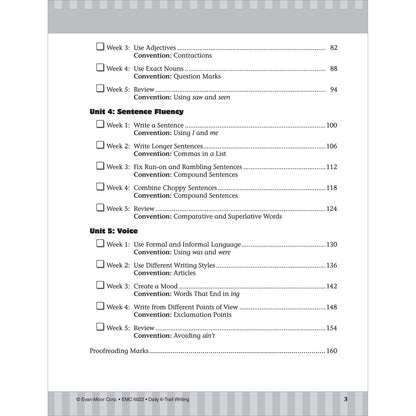 Daily 6-Trait Writing, Workbook, Grade 2