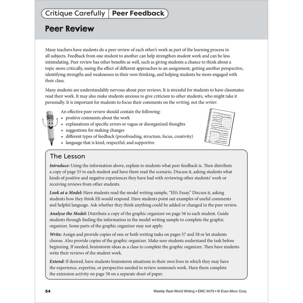 Real-World Writing Workbook, Grades 5-6