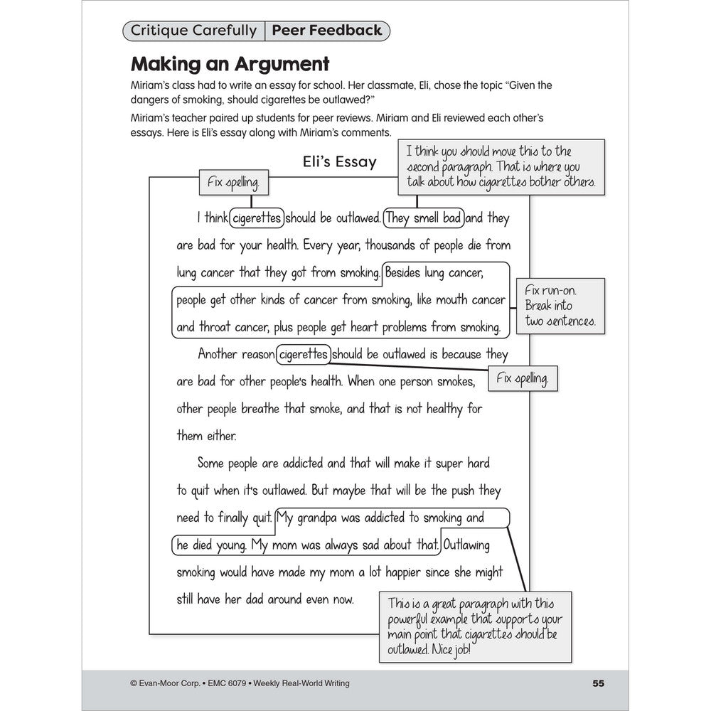 Real-World Writing Workbook, Grades 5-6