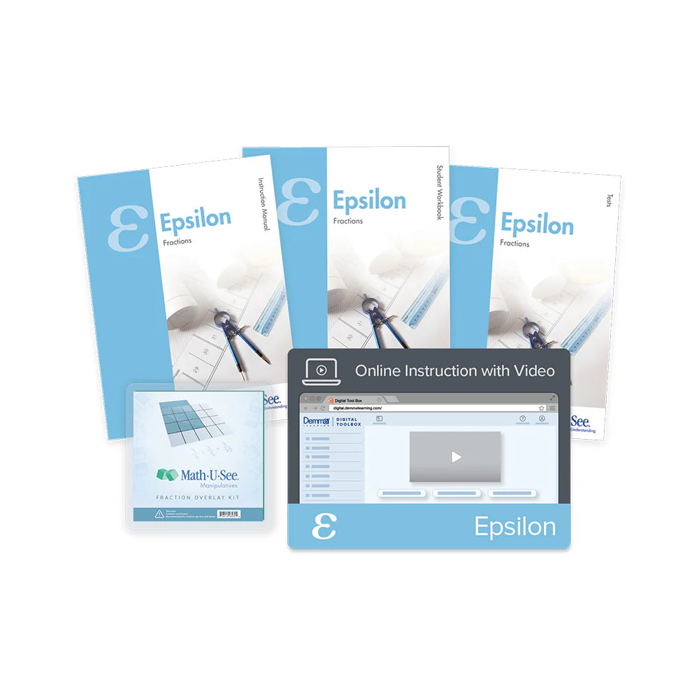 Math-U-See: Epsilon Set (4 parts)