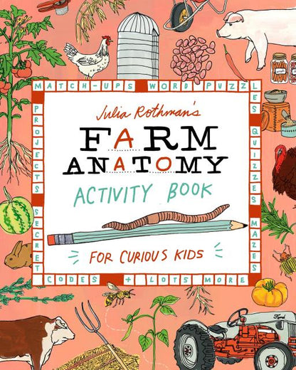 Farm Anatomy Activity Book