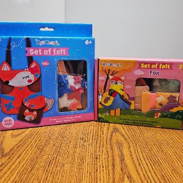 APLI Sewing Felt Fox Bundle