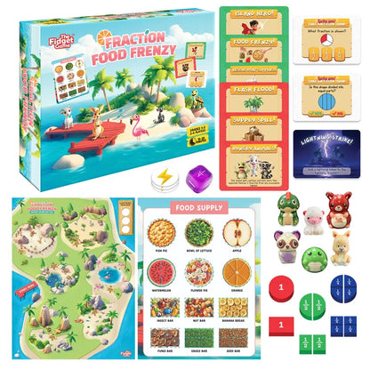 Fraction Food Frenzy Game