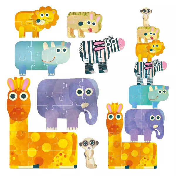 Headu: Giant Progressive Puzzle The Savannah