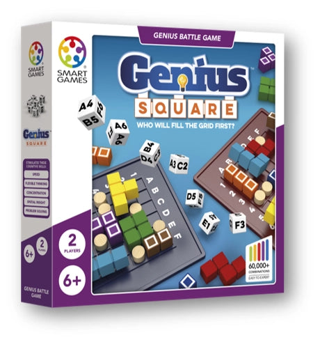 Genius Square -Dice Logic and Speed Game
