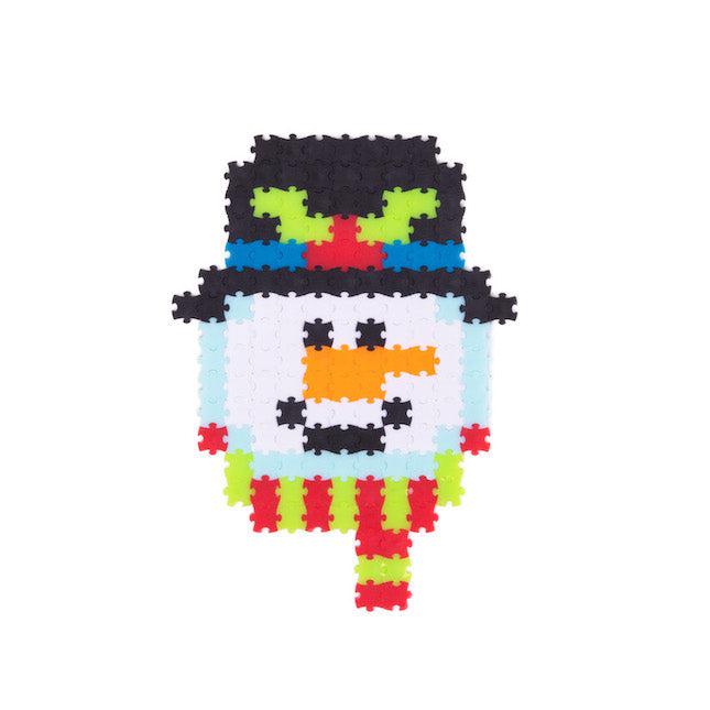 Fat Brain Toys: Holly Jolly Jixelz Snowman