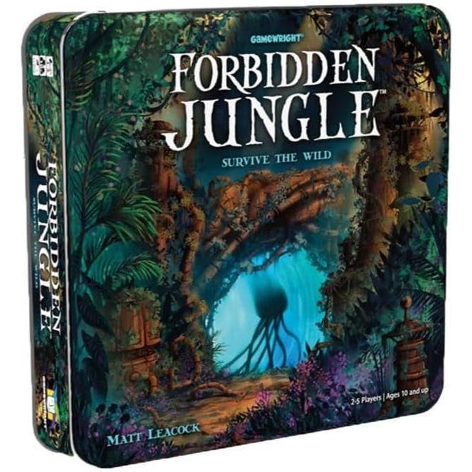 Gamewright - Forbidden Jungle - Cooperative Board Game
