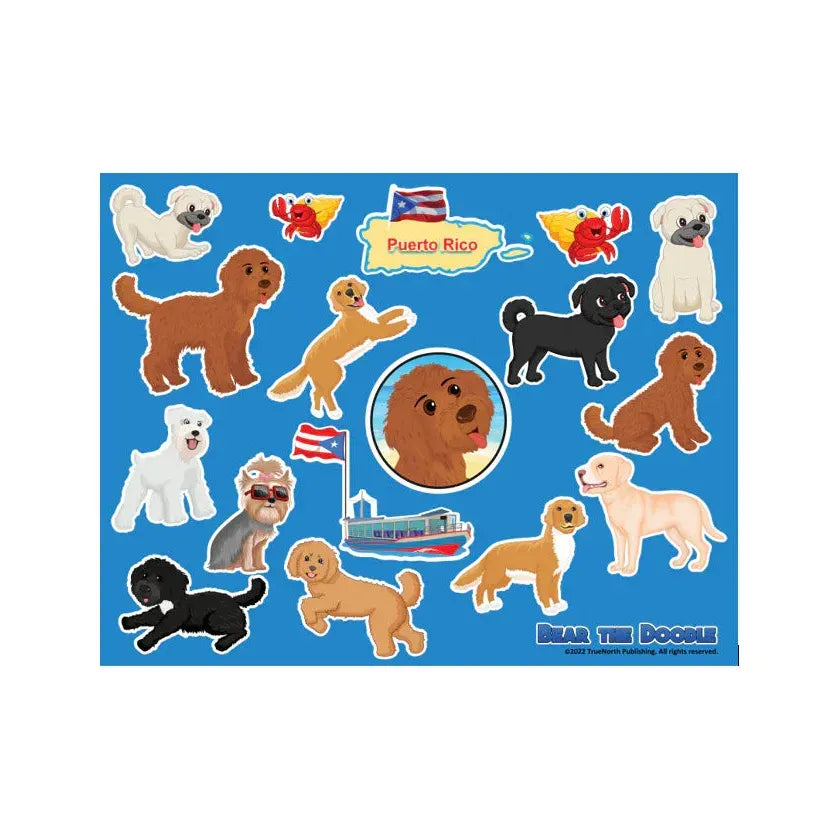 Bear The Doodle-Stickers for Straysâ€�Support Non-profits to rescue and support Strays!