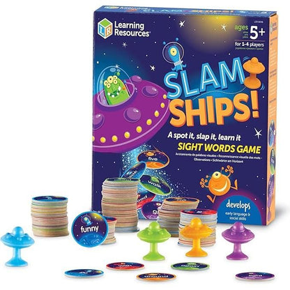 Slam Ships Sight Words Game