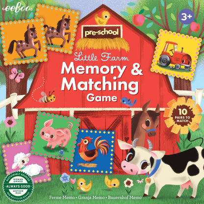 Little Farm Pre-School Matching Game