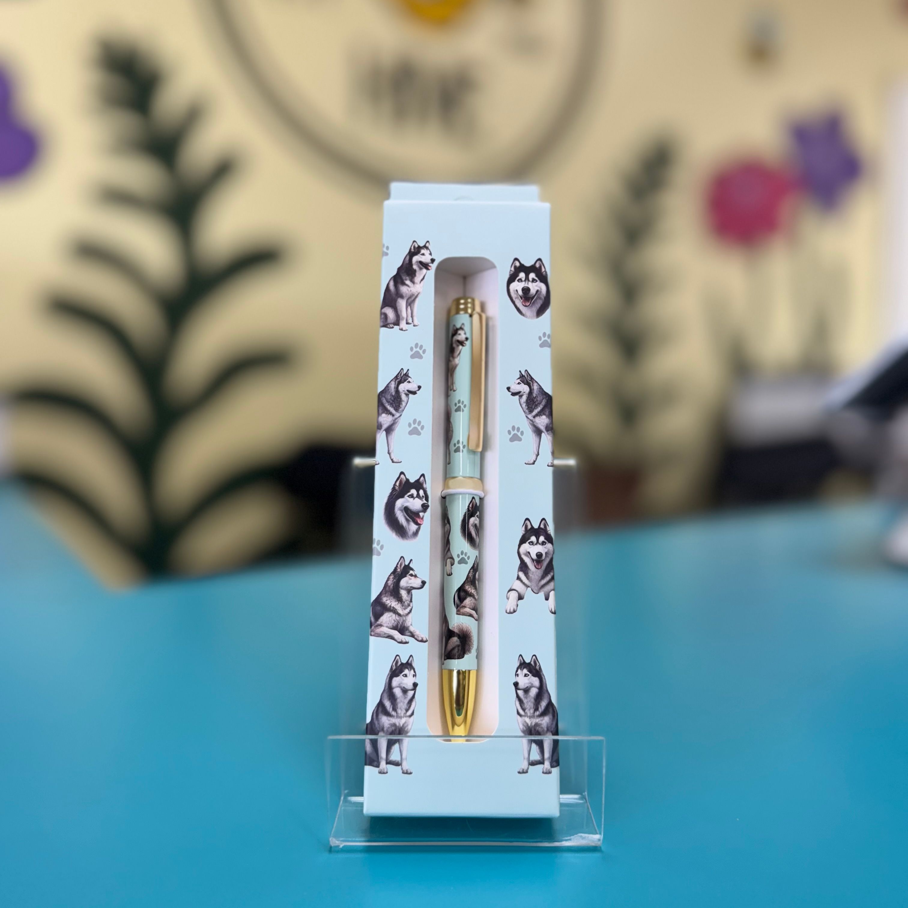 E&S Pets Ballpoint Pen: Siberian Husky