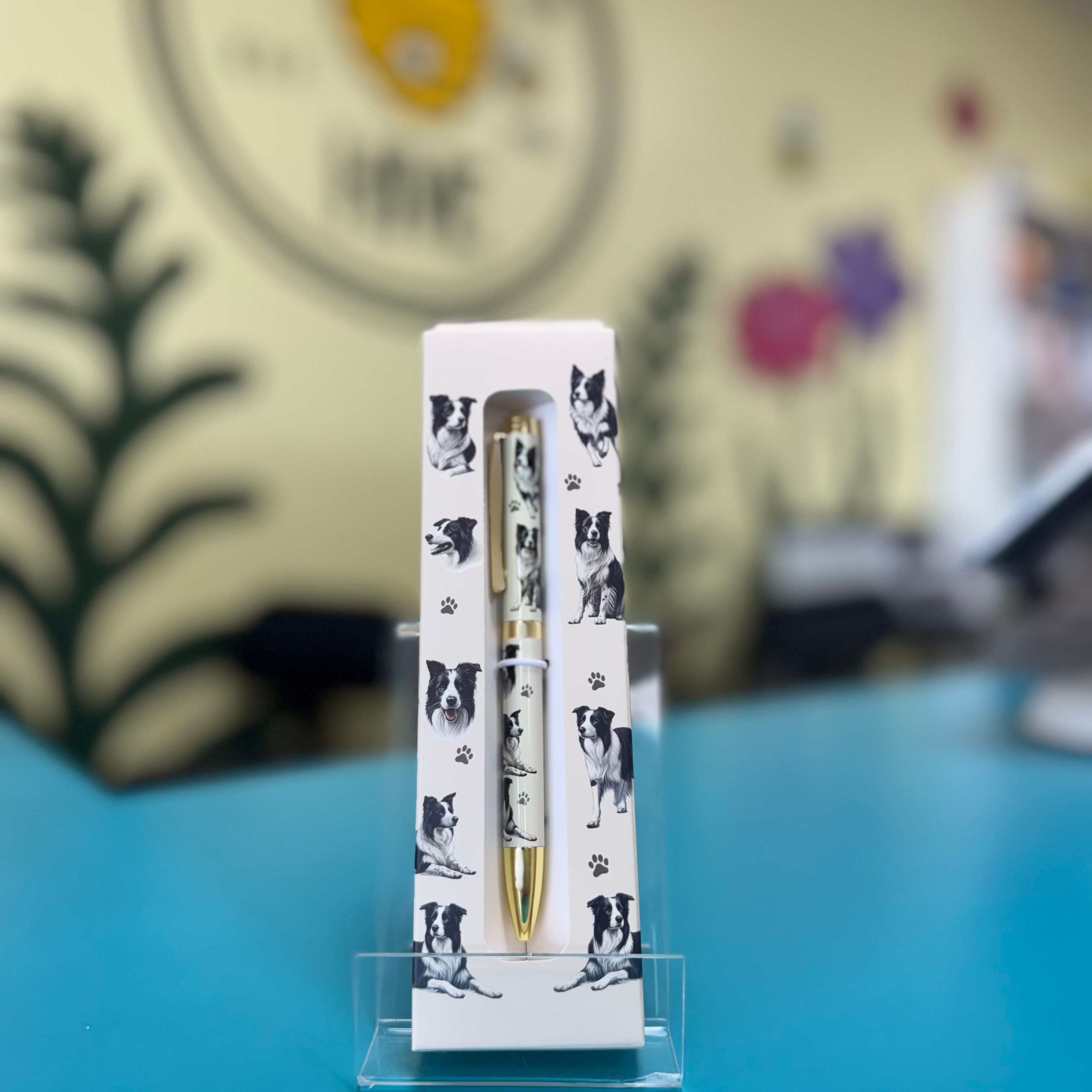 E&S Pets Ballpoint Pen: Border Collie