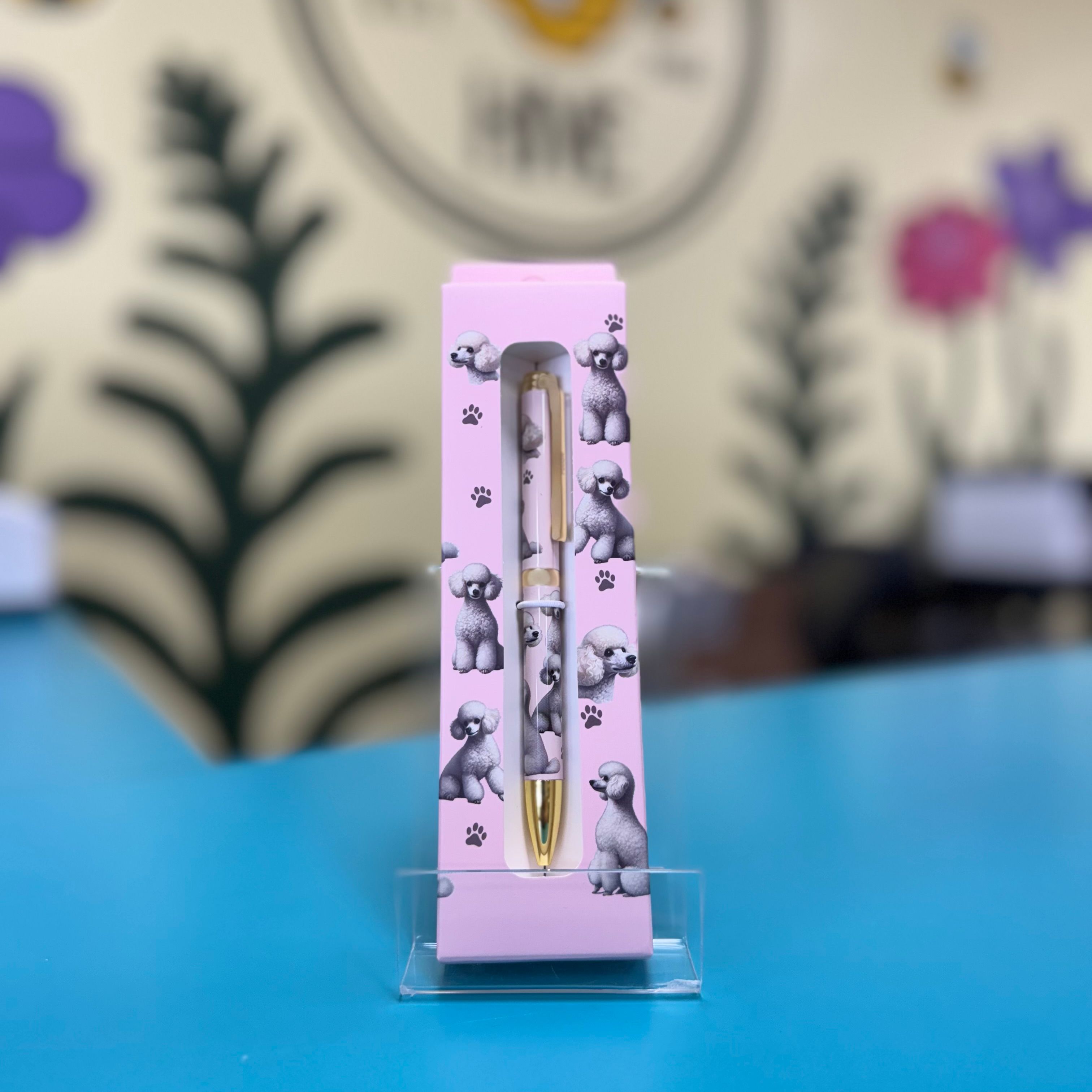 E&S Pets Ballpoint Pen:  Poodle