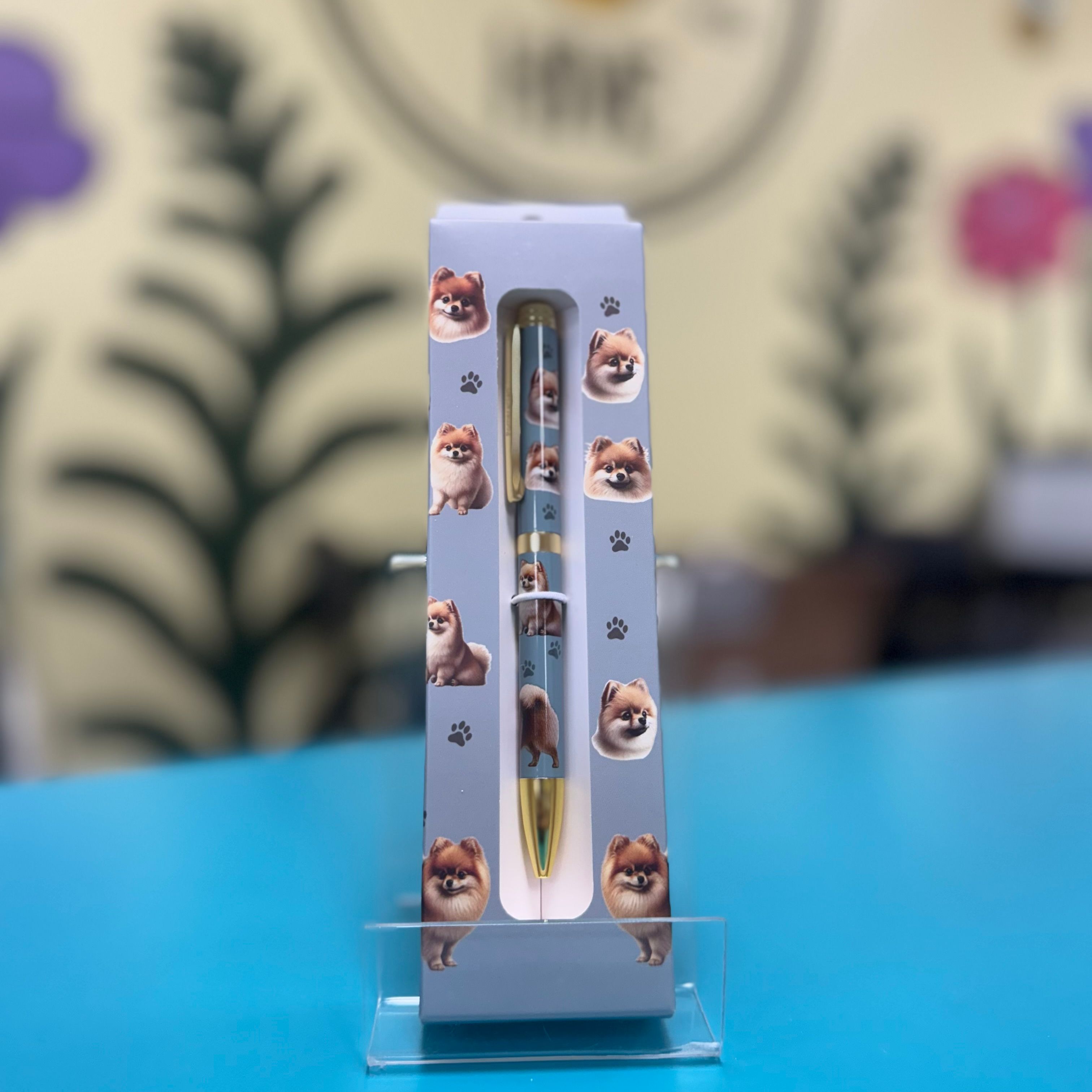 E&S Pets Ballpoint Pen: Pomeranian