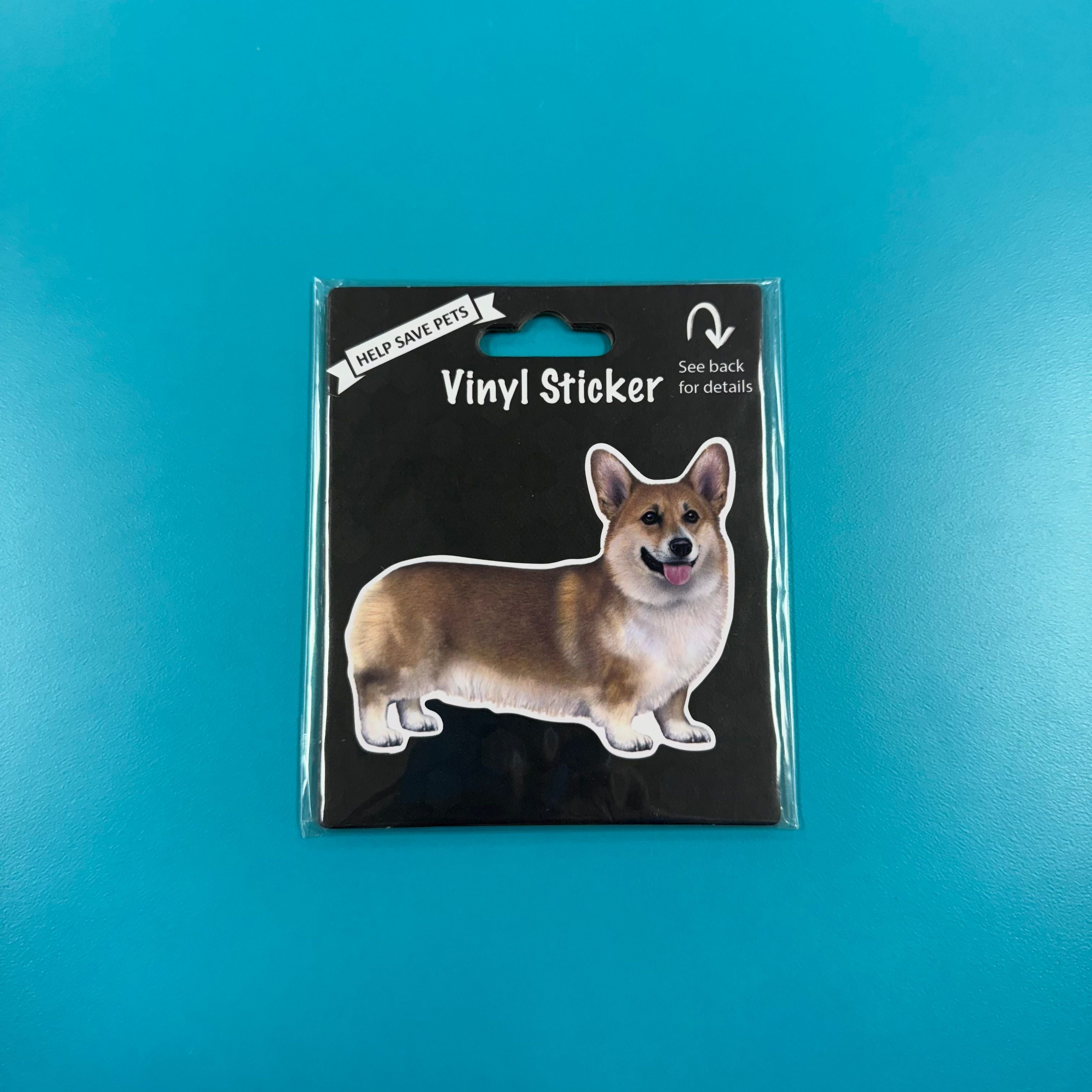Vinyl Sticker: Welsh Corgi