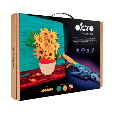 OKTO 3D Clay Painting Sunflowers
