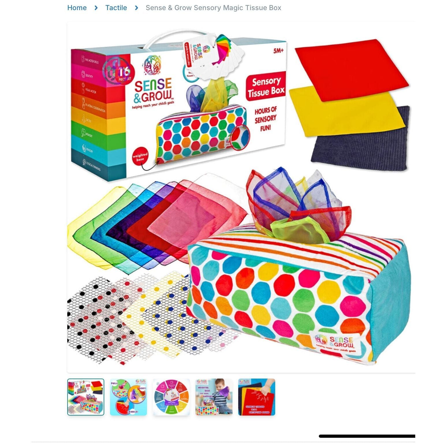 Sense and Grow Magic Tissue box