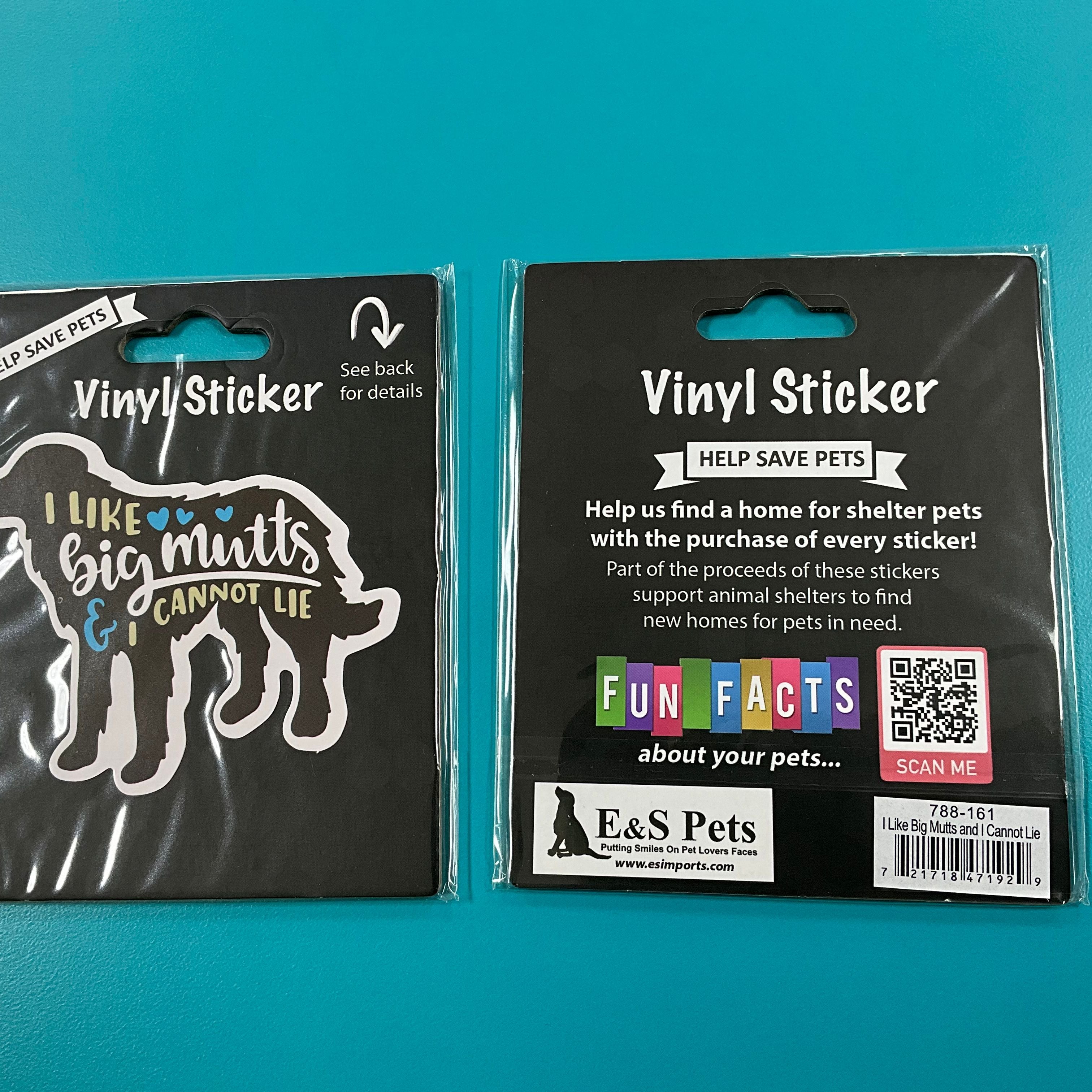 Vinyl Sticker: Big Mutts