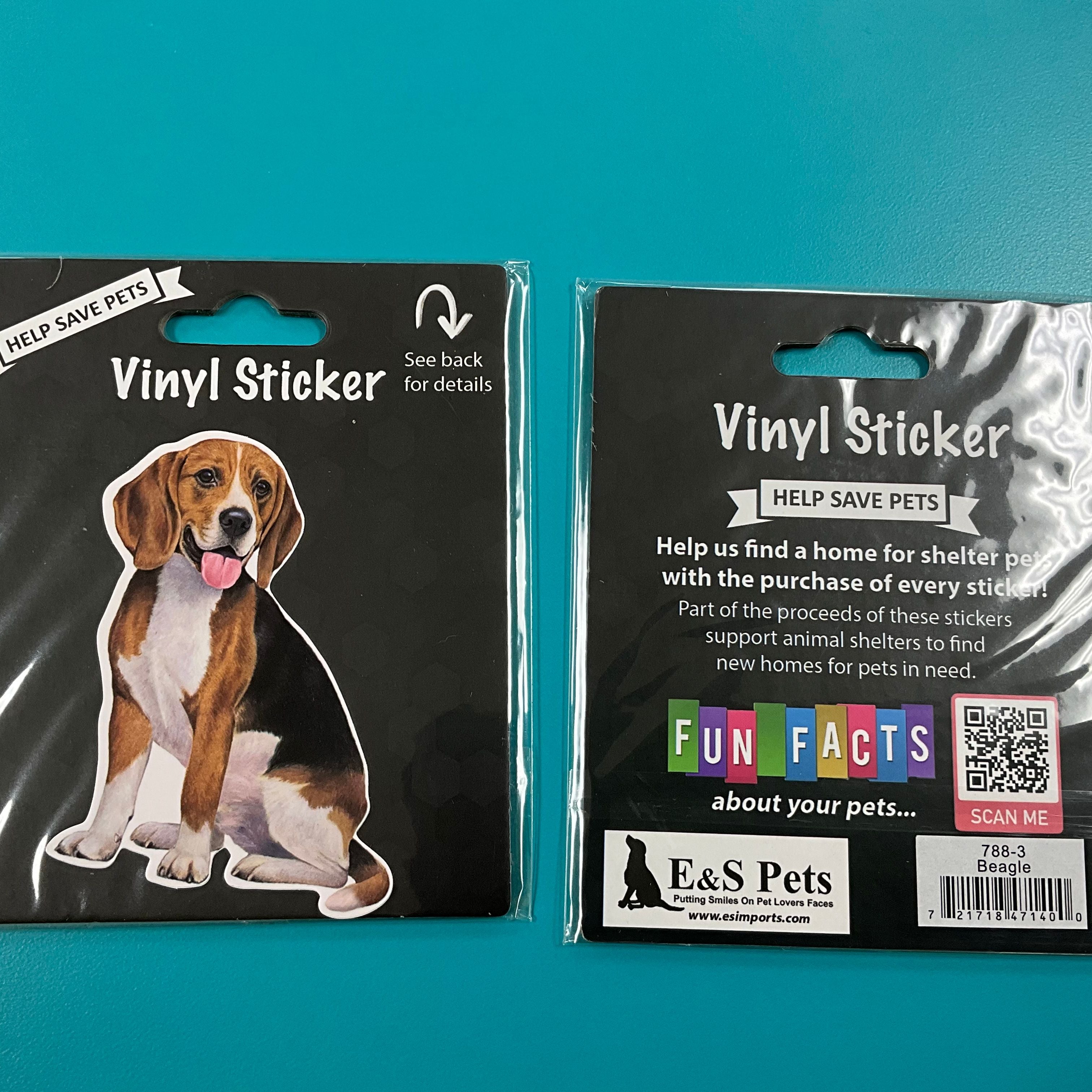 Vinyl Sticker: Beagle