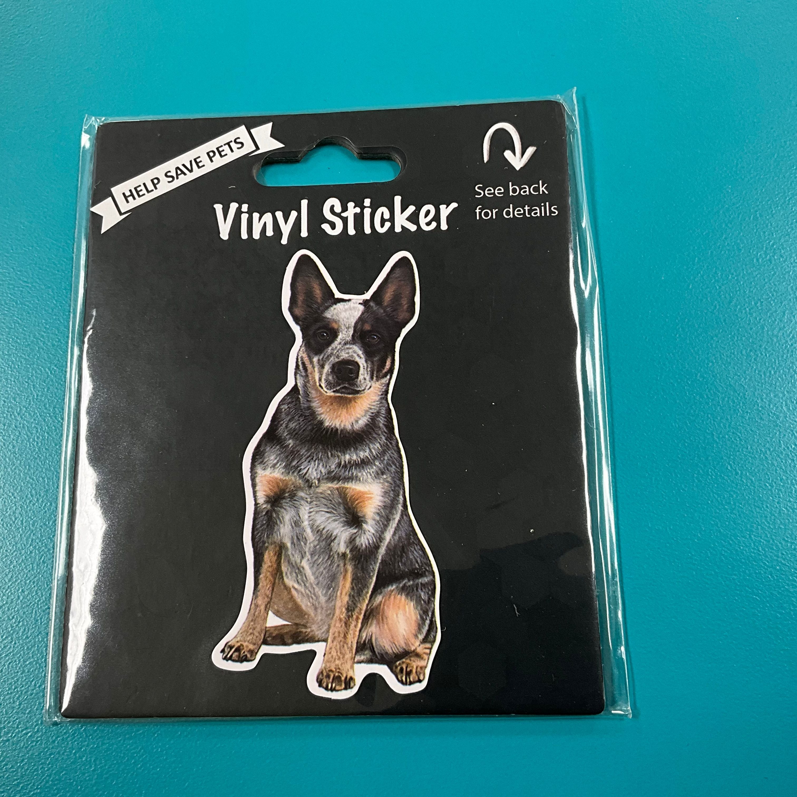 Vinyl Sticker: Australian Cattle Dog