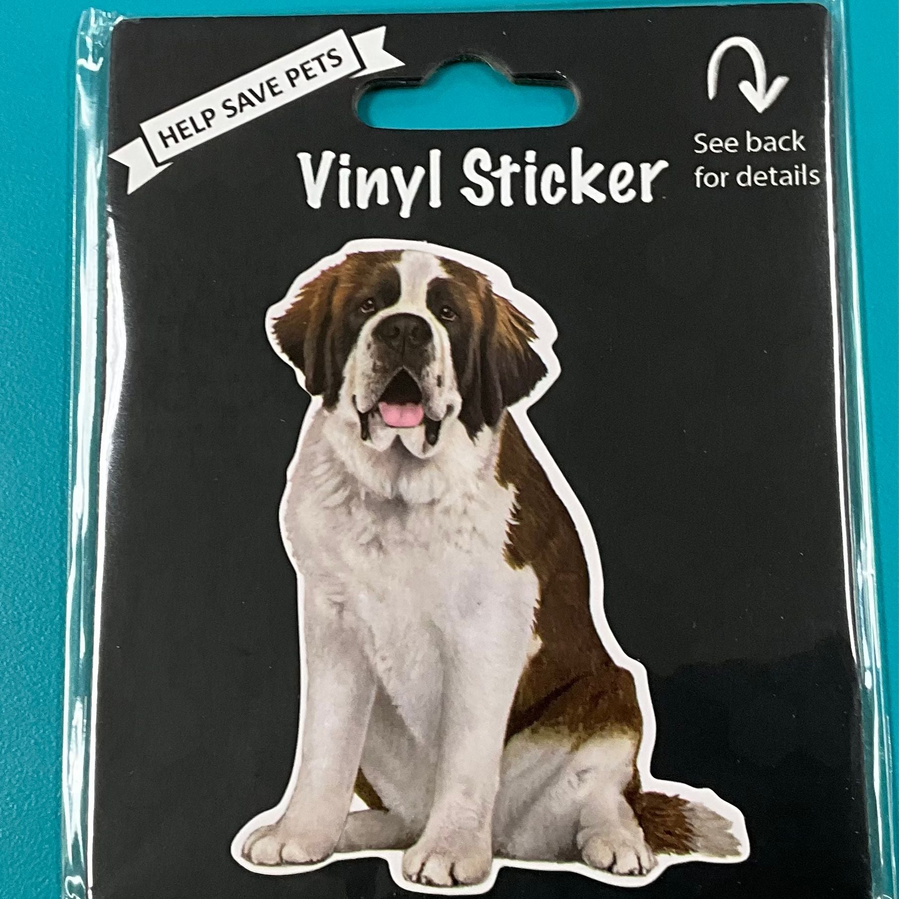 Vinyl Sticker: St. Bernard