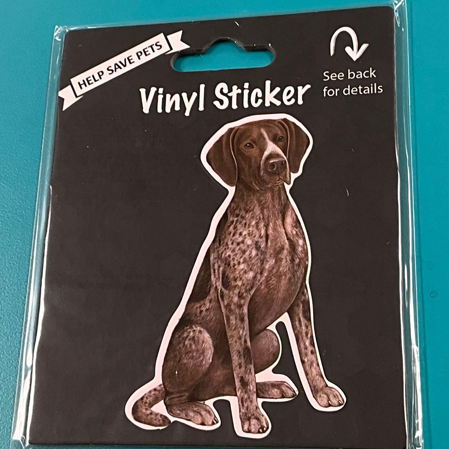 Vinyl Sticker: German Shorthaired Pointer