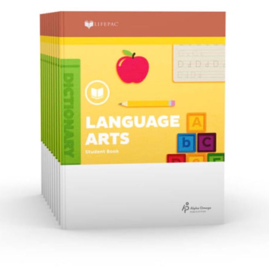 LifePac Language Arts Box Set 1st Grade
