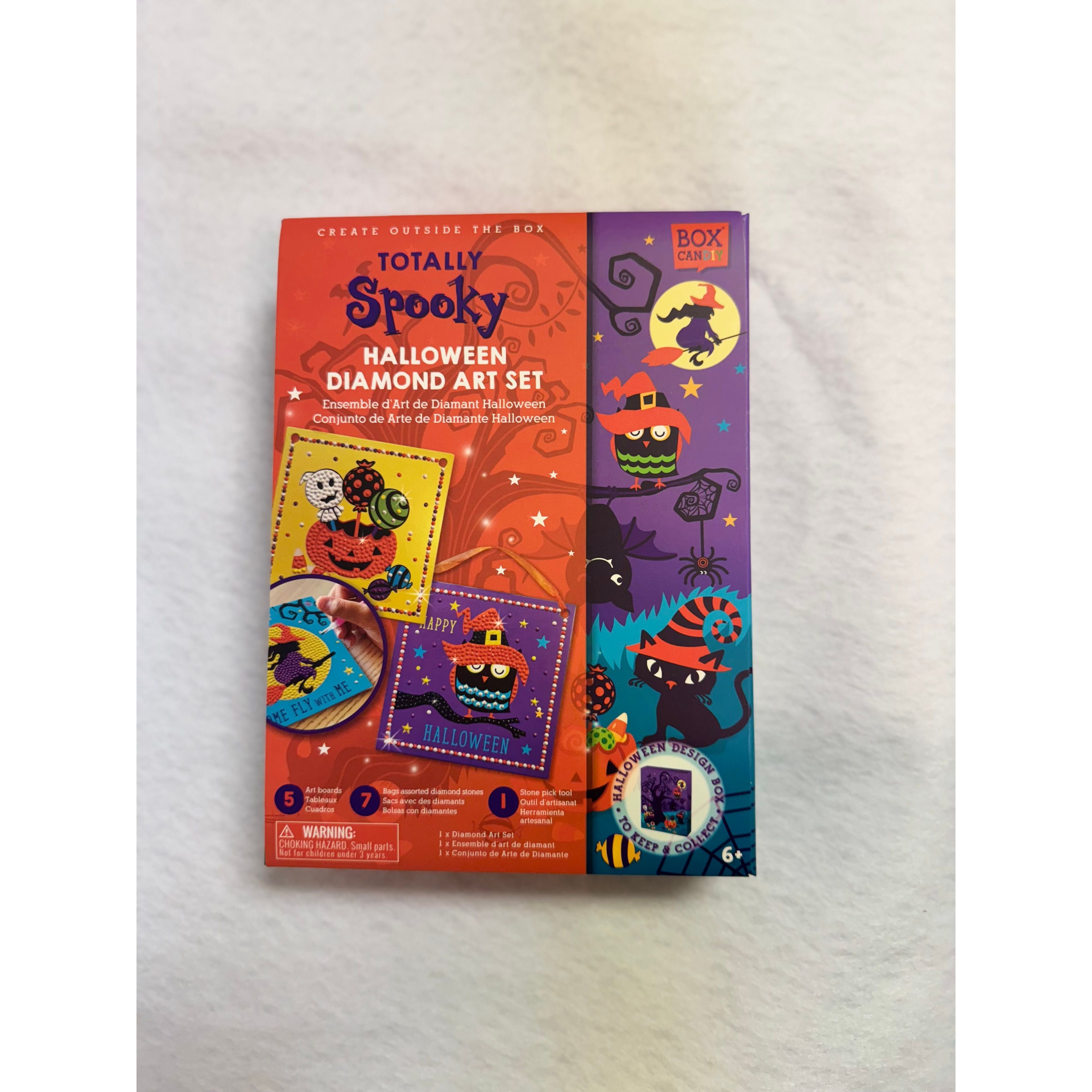 Totally Spooky Halloween Diamond Art Set