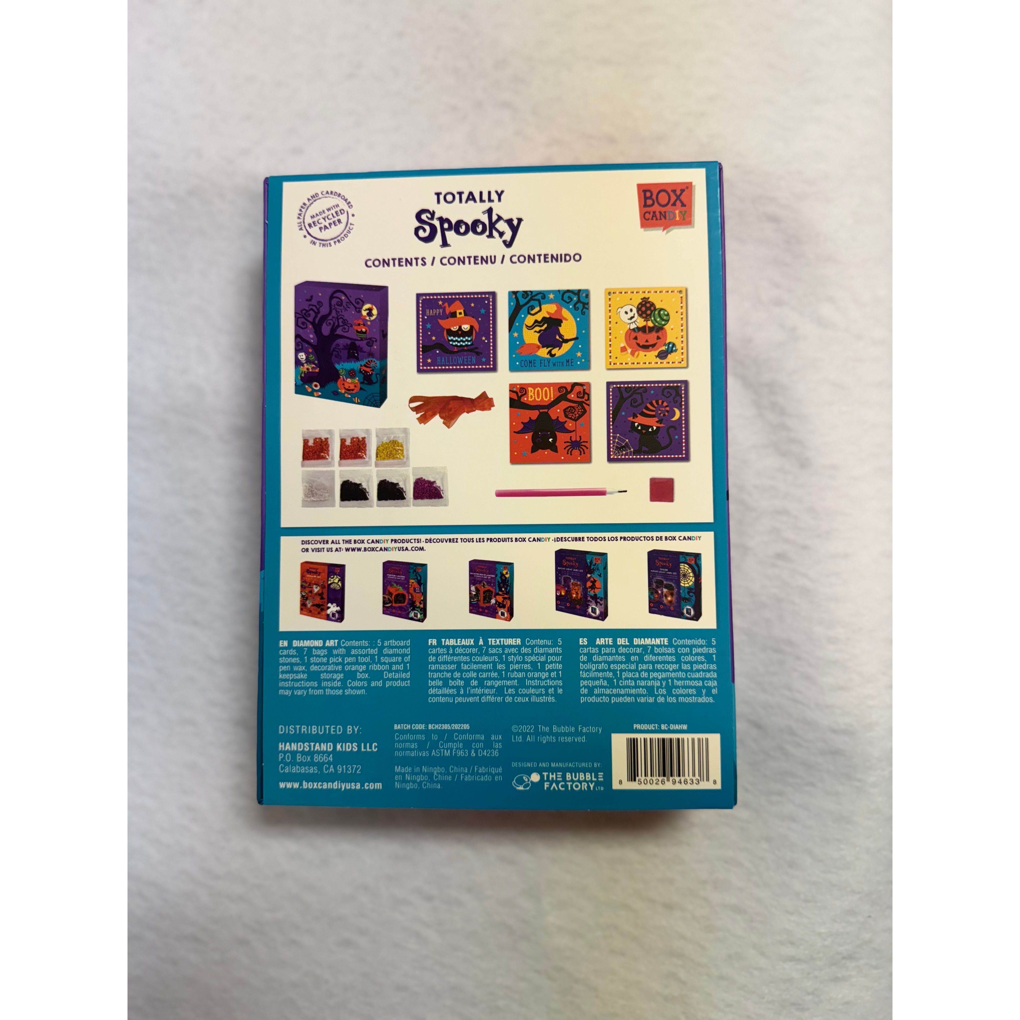 Totally Spooky Halloween Diamond Art Set