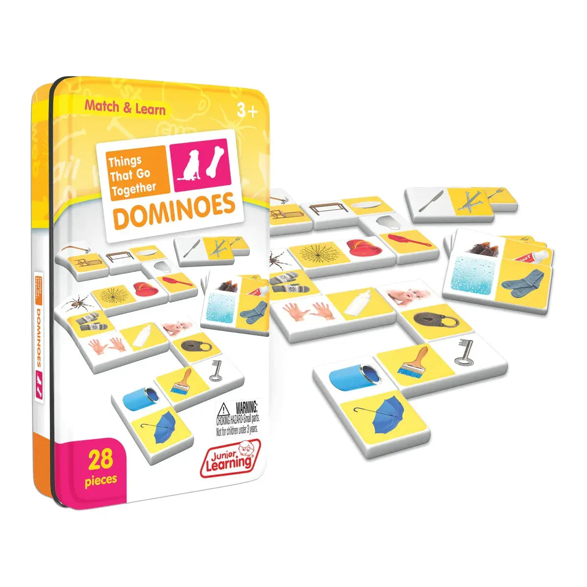 Junior Learning: Things That Go Together Dominoes