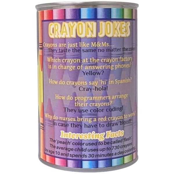 Canned Crayon Box