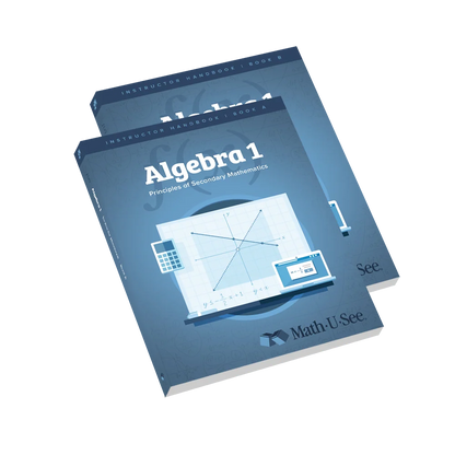 Math U See: Algebra 1, Principles of Secondary Mathematics Bundle
