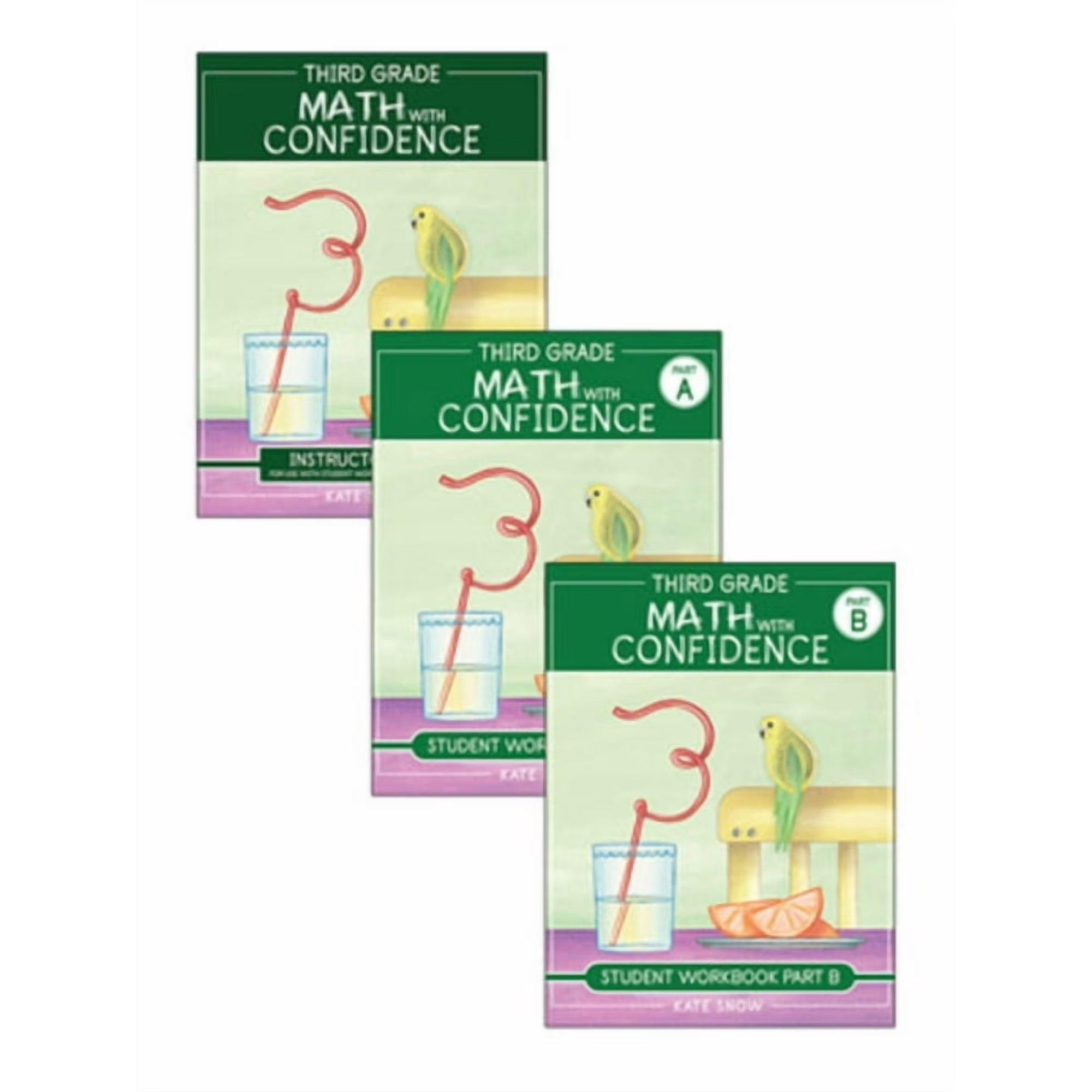 Math With Confidence Third Grade Bundle