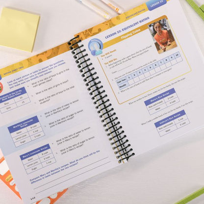 Apologia Exploring Creation with Mathematics Level 6 Student text & workbook