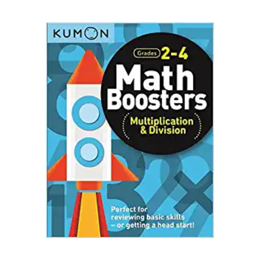 Kumon Math Boosters Multiplication and Division Workbook