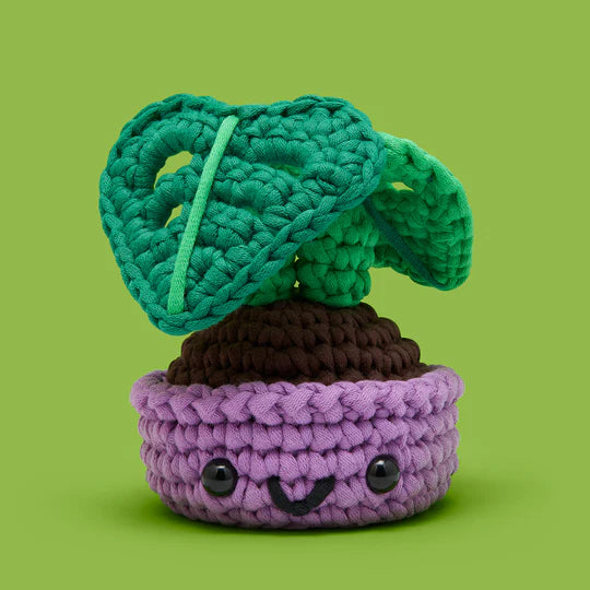 Woobles: Ophelia the Monstera Plant Crochet Kit