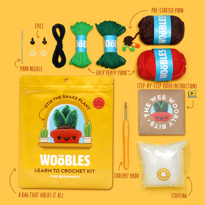 Woobles: Otis the Snake Plant Crochet Kit