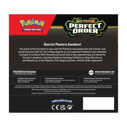 Pokemon Mega Evolution Perfect Order Booster Display