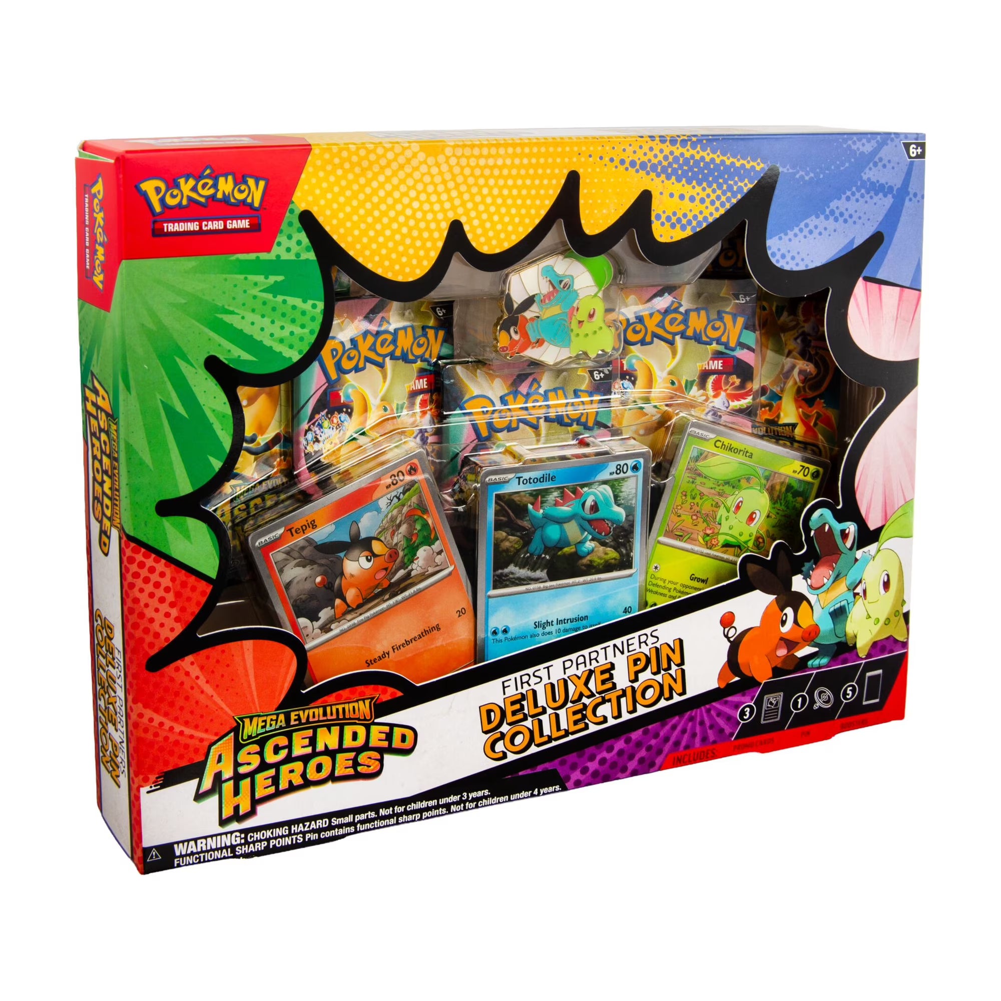 Pokemon Mega Evolution Ascended Heroes Deluxe Pin Collection