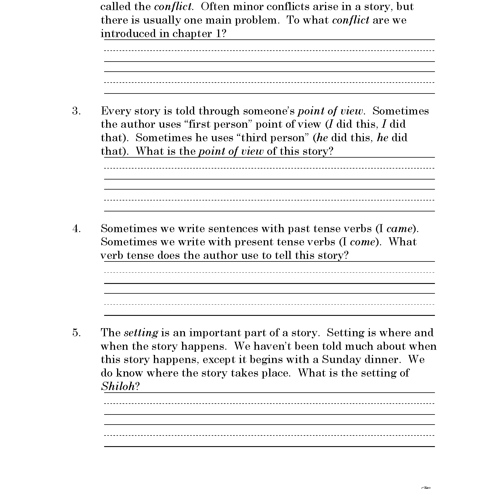 Shiloh Discovery Guide