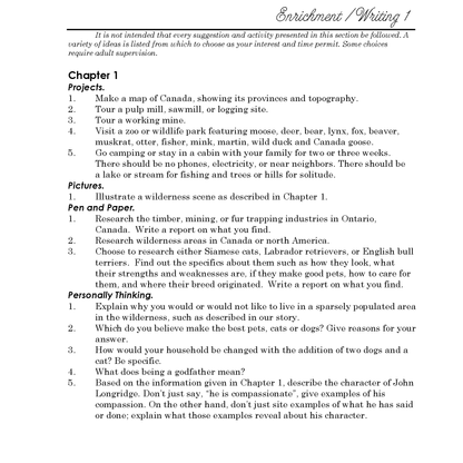 The Incredible Journey Discovery Guide