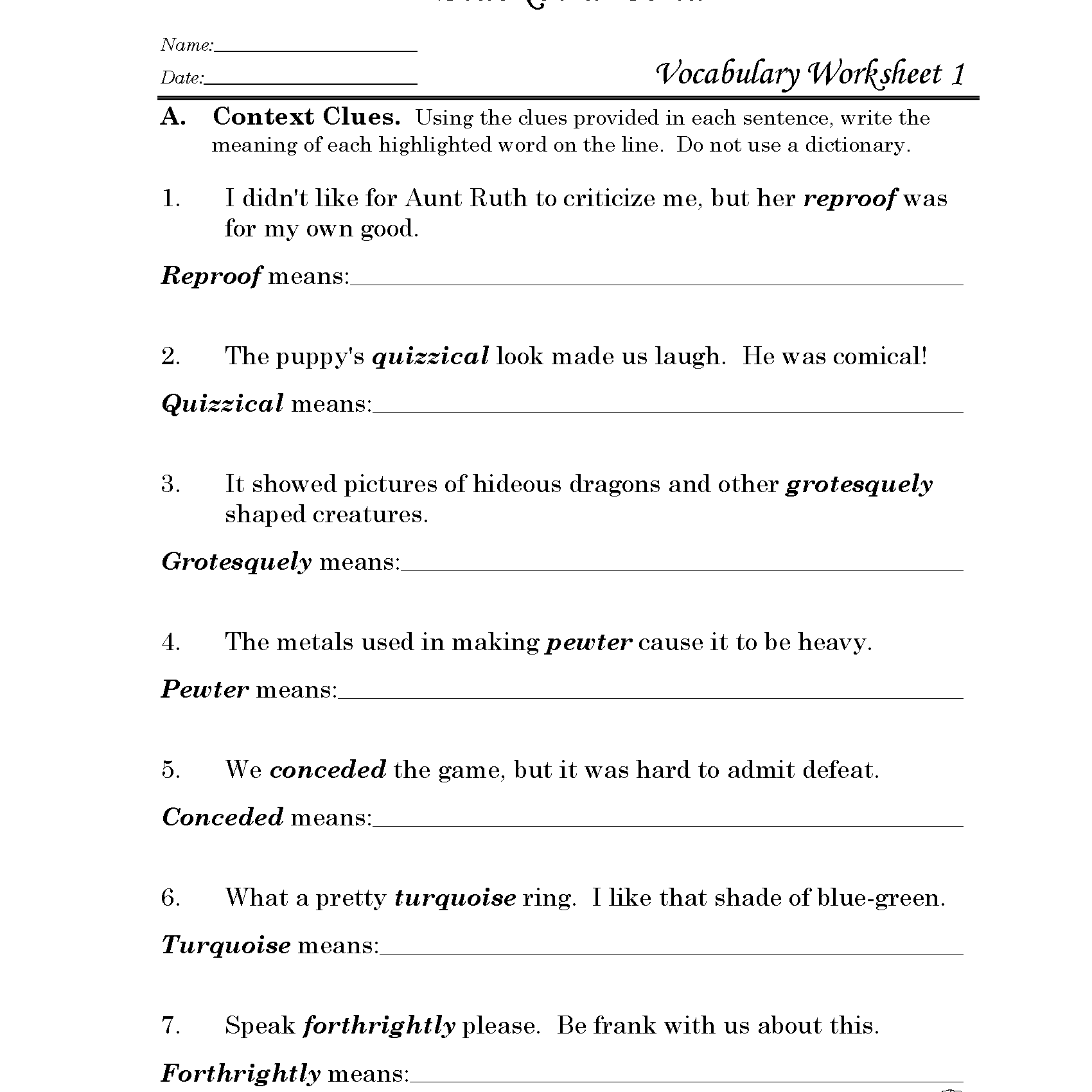 The Witch of Blackbird Pond Discovery Guide