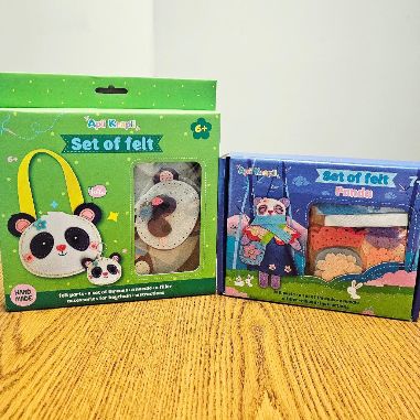 APLI Sewing Felt Panda Bundle