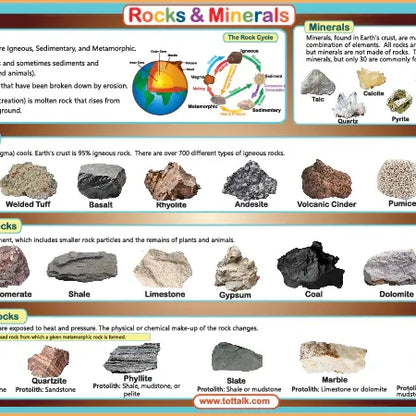 Rocks and Minerals Placemat