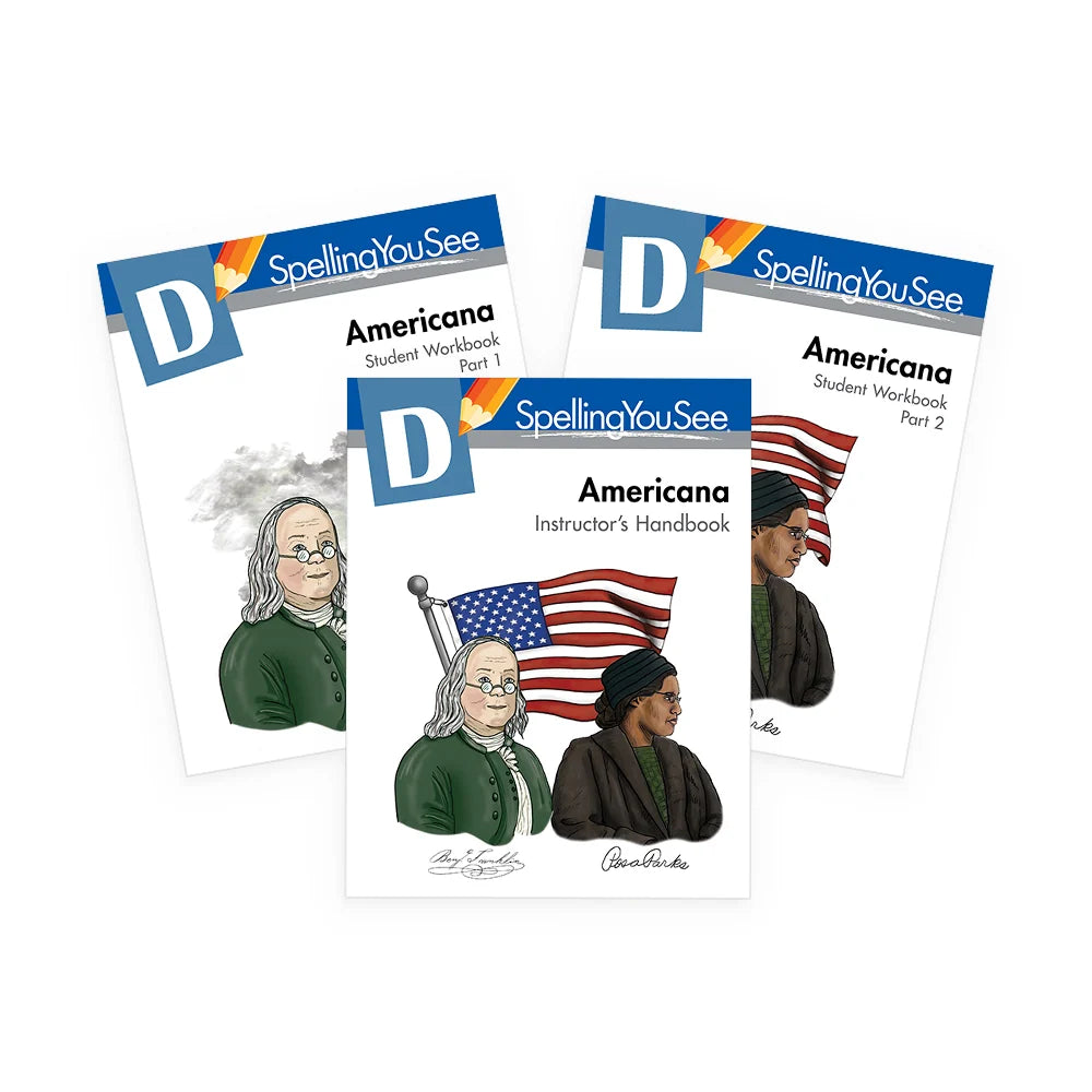 Spelling You See: Americana Bundle, Level D